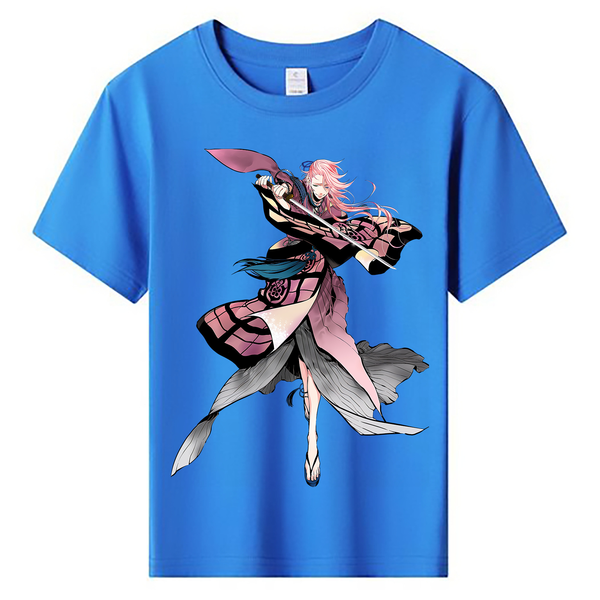 （画像用） 刀剣乱舞 Touken Ranbu 綿100％キッズTシャツ（フロントプリント）